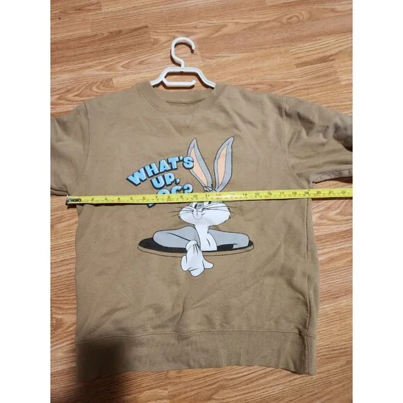 Looney Tunes Bugs Bunny Vintage Sweater Women  Pre-Owned - Picture 5 of 8